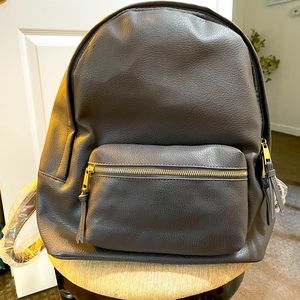 JustFab blue/grey backpack. NWT.